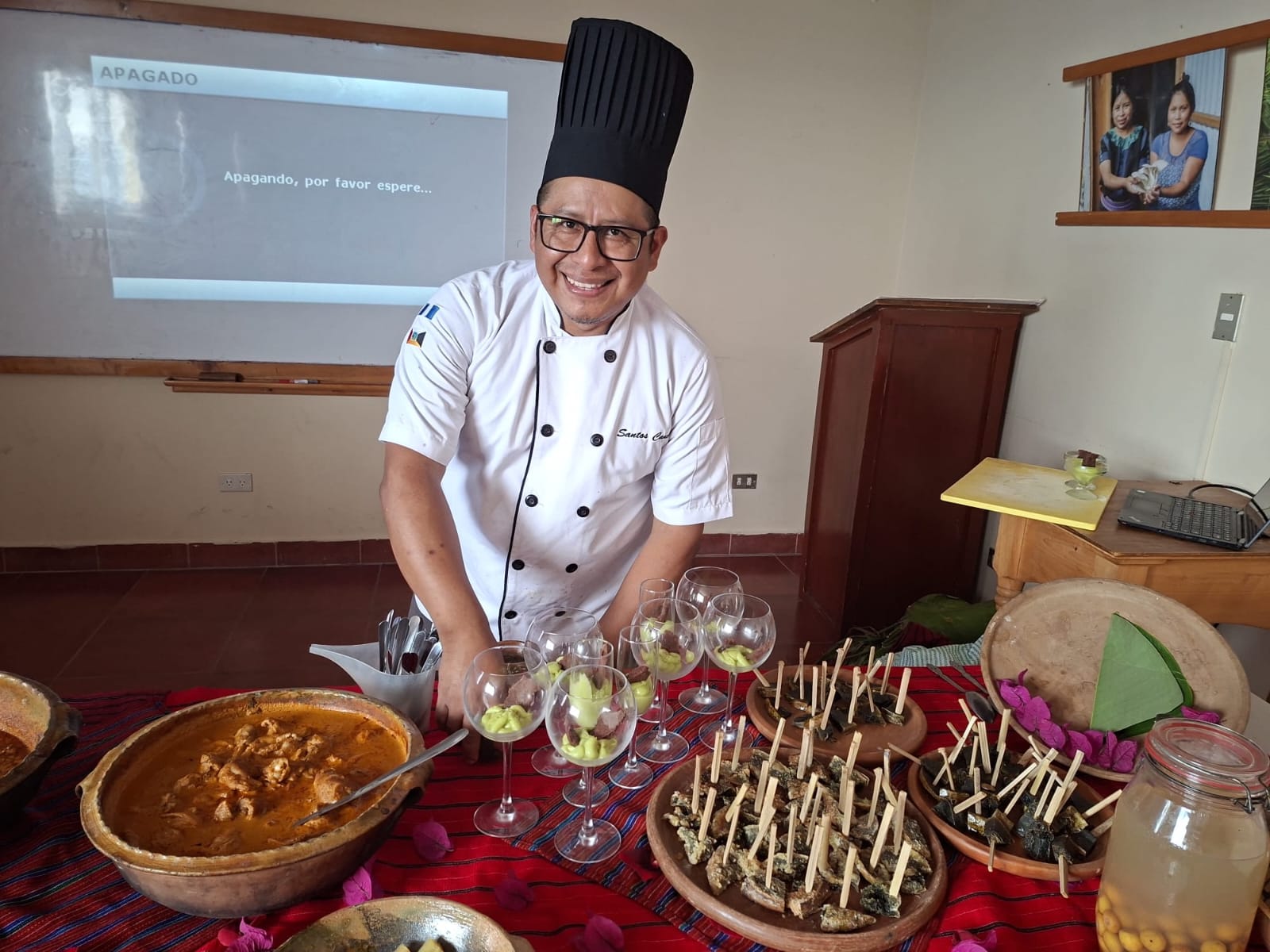 Chef Santos Canel Lake Atitlan
